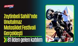 Adana'da Motosiklet Festivali Coşkusu: 81 İlden Katılım