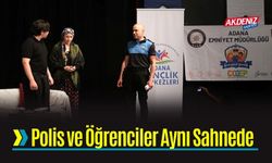 Polis ve Öğrencilerden Unutulmaz Tiyatro Gösterisi