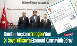 Cumhurbaşkanı Erdoğan’dan Milletvekili Gülsoy’a Ekonomi Kurmaylığı Görevi