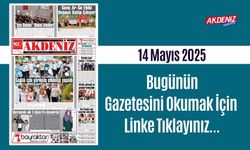 Akdeniz Gazetesinde 14 Mayıs 2025'te Hangi Haberlere Yer Verildi