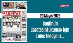 Akdeniz Gazetesinde 23 Mayıs 2025'te Hangi Haberlere Yer Verildi