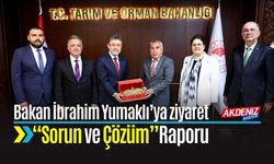 Osmaniye Heyeti, Bakan İbrahim Yumaklı'yı Ziyaret Etti