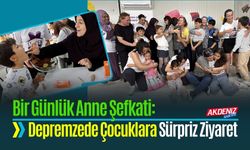 Bir Günlük Anne Şefkati: Depremzede Çocuklara Sürpriz Ziyaret