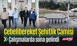 Cebelibereket Şehitlik Camisinde Sona Gelindi