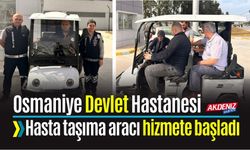 Devlet Hastanesi’nde Hasta Taşıma Aracı Hizmete Girdi
