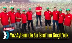 Kaçak Su Kullanımına Karşı Harekete Geçtiler