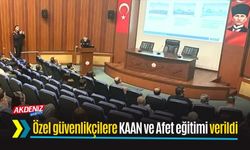 Osmaniye'de özel güvenlik temsilcileri bilgilendirildi