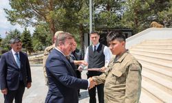 Engelli kişinin askerlik hayali gerçekleştirildi