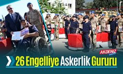 Engelli Gençler Temsili Askerlik Heyecanı Yaşadı