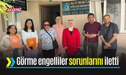 Görme Engelliler, Açık Kapı'ya Sorunlarını Anlattı