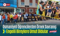 Osmaniye'li Öğrencilerden Umut Olan Engelsiz Destek