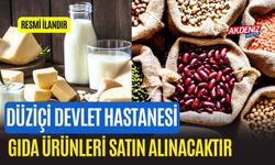 GIDA ÜRÜNLERİ SATIN ALINACAKTIR