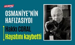 Kentin Hafızası "Foto Nil" Hakkı Coral Hayatını Kaybetti