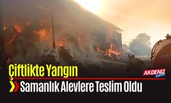Hatay'da Samanlık Yangını 16 Saatte Söndürüldü