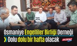 Engelliler Birliği Derneği, Dolu Dolu Bir Haftaya Hazırlanıyor