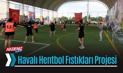 Osmaniye’de Havalı Hentbol Fıstıkları Projesi