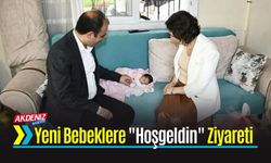 Kaymakam Dolu ve eşinden anlamlı ziyaret