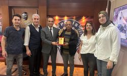 İşitme Engelliler Derneği’nden Emniyet Müdürü Güneş’e Anlamlı Ziyaret