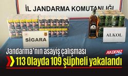 Jandarma, 113 Asayiş Olayına Müdahale Etti