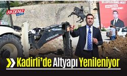 Kadirli’de Sağlıklı Altyapı İçin Dönüşüm Başladı