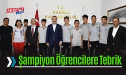 Sporun Parlayan Yıldızları Kaymakam Dolu’yu Ziyaret Etti