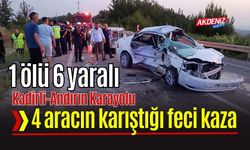 Osmaniye’de Feci Kaza: 4 Araç Çarpıştı, 1 Ölü 6 Yaralı