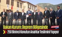 Deprem Bölgesinde 250 Bininci Konutun Anahtarları Teslim Ediliyor