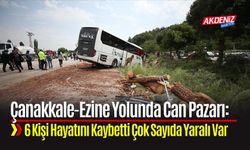 Çanakkale-Ezine Yolunda Can Pazarı: 6 Kişi Hayatını Kaybetti Çok Sayıda Yaralı Var