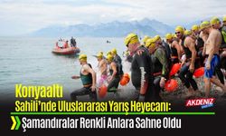 Konyaaltı'nda Uluslararası Yarış Heyecanı: Şamandıralar Renkli Anlara Sahne Oldu