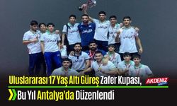 Uluslararası 17 Yaş Altı Güreş Zafer Kupası, Bu Yıl Antalya'da Düzenlendi