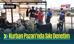 Kurban Pazarı'nda Sağlık Raporu ve Küpe Denetimi