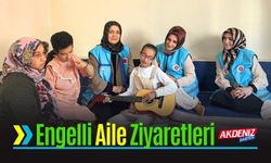 Kur’an Kursu Öğrencisi Engellilere Ziyaret