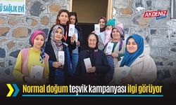 Normal doğum eylem planında 77 eğitim verildi, stant açıldı