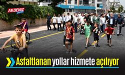 Alparslan Türkeş Caddesi Asfalta Kavuştu