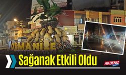 Osmaniye'de Sağanak Etkili Oldu, Alt Geçit Trafiğe Kapatıldı