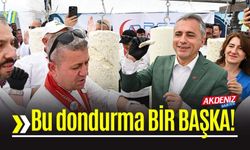 Lezzet Festivalinde "Osmaniye Fıstıklı Dondurma" İkramı