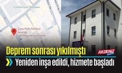 Deprem Sonrası Yıkıldı, Modern Yapısıyla Yeniden Hizmete Açıldı
