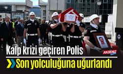 Kalp Krizinden vefat etti: Polis Yunus Çilo, toprağa verildi
