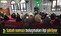 Müftülüğün sabah namazı programları sürüyor
