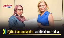 Yenidoğan canlandırma eğitim sertifikaları verildi