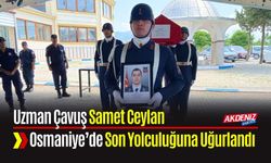 Hastalığa Yenik Düşen 30 Yaşındaki Uzman Çavuş Son Yolculuğuna Uğurlandı