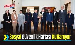 Vali Yılmaz'a Sosyal Güvenlik Haftası ziyareti