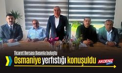 Osmaniye yerfıstığı ile ilgili gelişmeler konuşuldu