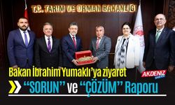 Osmaniye Heyeti, Bakan İbrahim Yumaklı'yı Ziyaret Etti