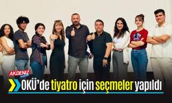 OKÜ’de tiyatro için seçmeler yapıldı