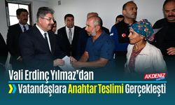 Sumbas Mehmetli'de 36 Köy Konutunun Anahtarları Teslim Edildi
