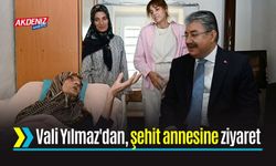 Şehit Hüseyin Cengiz'in annesine Vali ziyareti