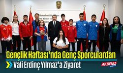 Başarılı Sporculardan Vali Yılmaz’a Ziyaret