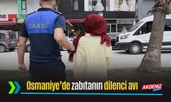 Osmaniye zabıtasından dilenci operasyonu