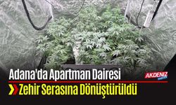 Adana'da Apartman Dairesi Zehir Serasına Dönüştürüldü